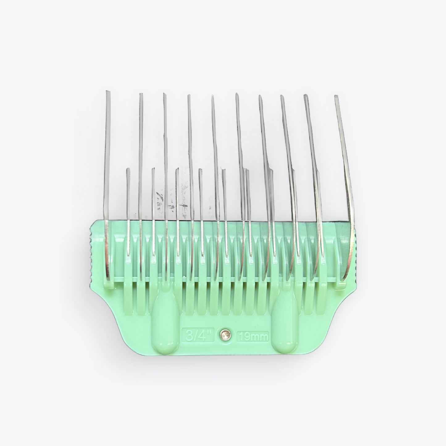 19mm - 3/4" Aqua Skip Tooth Wide Comb Attachment
